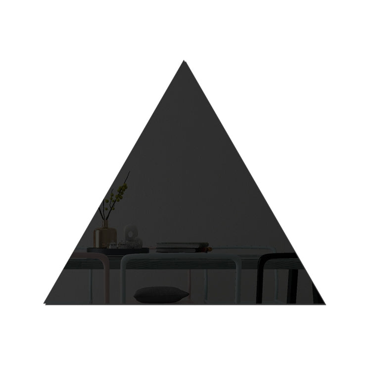 Ym300 16件套家用個人牆貼DIY壓克力牆面裝飾鏡，六角黑色，六角銀色，六角金色，四方黑色，四方銀色，四方金色，三角黑色，三角銀色，三角金色