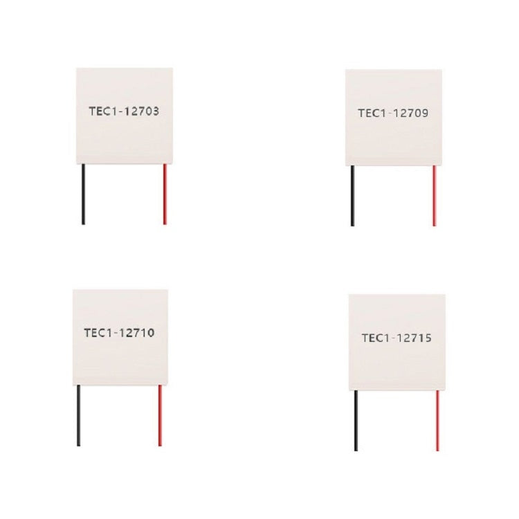 熱電冷卻器佩爾帖元件模組，TEC1-12703 40x40x4mm，TEC1-12709，TEC1-12710，TEC1-12715