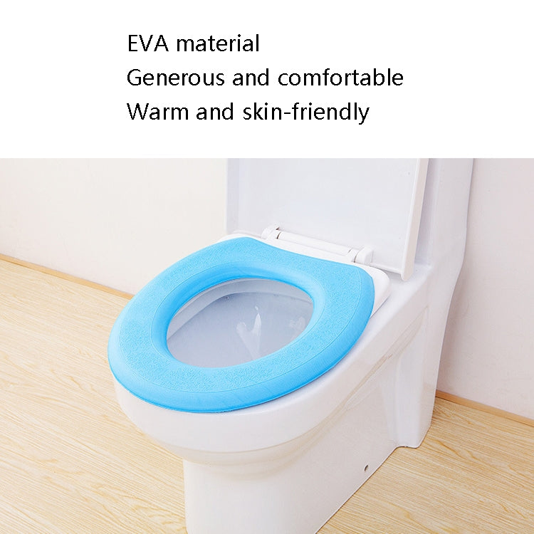 EVA 熱熔膠馬桶座墊墊圈, 黃色, 綠色, 藍色, 粉色