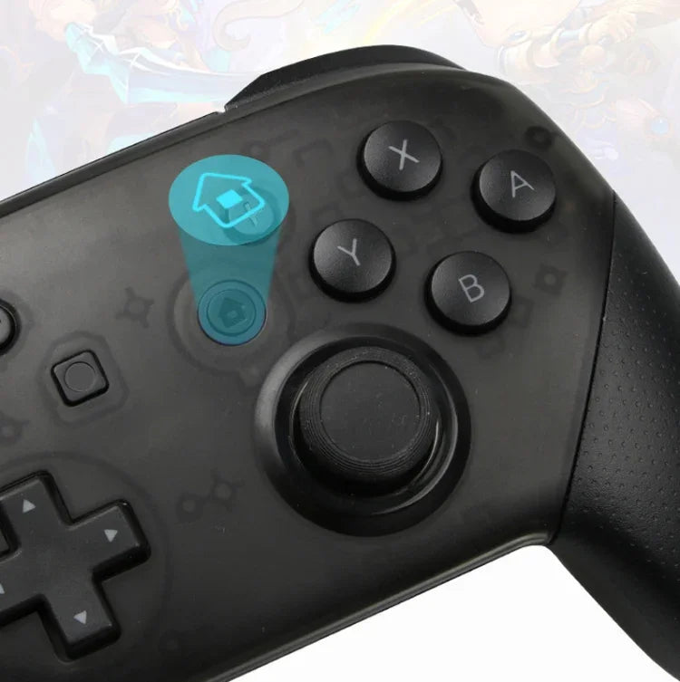L-0326 Switch Pro 無線遊戲手把，款式：黑色、綠粉色、黑色 - 全功能 + NFC + 喚醒 (1:1)、綠粉色 - 全功能 + NFC + 喚醒 (1:1)、黑色 - 全功能高清版、綠色 - 全功能高清版