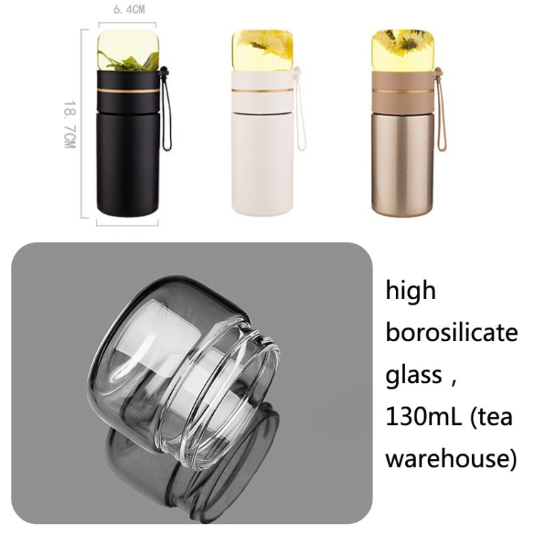 739 316不鏽鋼茶杯保溫杯，白色，黑色，金色