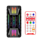 COOLMOON CM-MPAC PWM 5V ARGB 散熱風扇遙控器 適用電腦機殼，款式：4 合 1（白色）、4 合 1（黑色）、3 合 1 控制器（白色）、3 合 1 控制器（黑色）