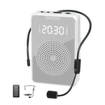 ZXL-H3 便攜教學麥克風擴音器附時間顯示，規格：H3 有線（黑色），H3 有線（白色），H3 有線（玫瑰金），H3 無線（黑色），H3 無線（白色），H3 無線（玫瑰金）