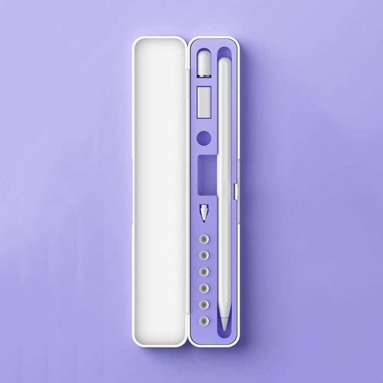 電容筆及配件收納盒，適用於Apple Pencil 1 / 2，僅限單支筆