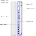 電容筆及配件收納盒，適用於Apple Pencil 1 / 2，僅限單支筆