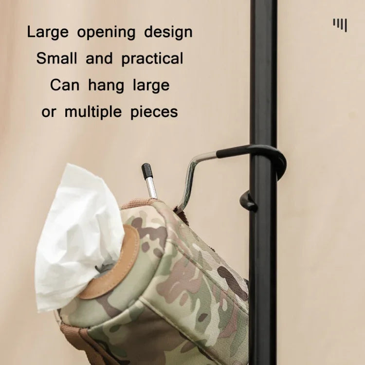 3件套戶外露營防滑S型掛鉤 用於燈桿