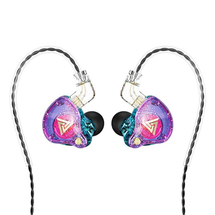 QKZ AK6 PRO HiFi重低音入耳有線耳機帶麥克風，彩色，黑色，白色，綠色