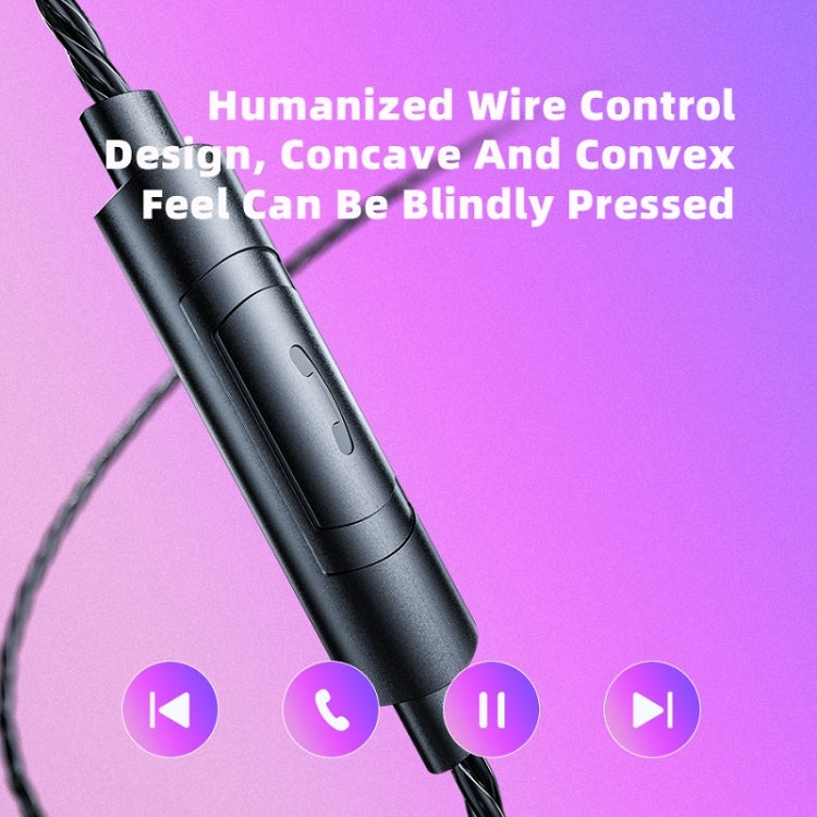QKZ AK6 PRO HiFi重低音入耳有線耳機帶麥克風，彩色，黑色，白色，綠色