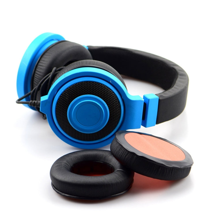 2條耳機海綿耳罩，適用於Razer Kraken 7.1 V1 Pro，黑色+黑網，黑色+橙網，黑色法蘭絨，黑色+藍網，黑色+綠網
