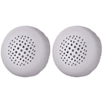 2 件裝 Jabra Evolve 20se / 30II / 40 / 65+ / 75+ 專用蜂巢式耳機耳罩，黑色，灰色