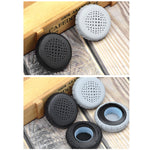 2 件裝 Jabra Evolve 20se / 30II / 40 / 65+ / 75+ 專用蜂巢式耳機耳罩，黑色，灰色