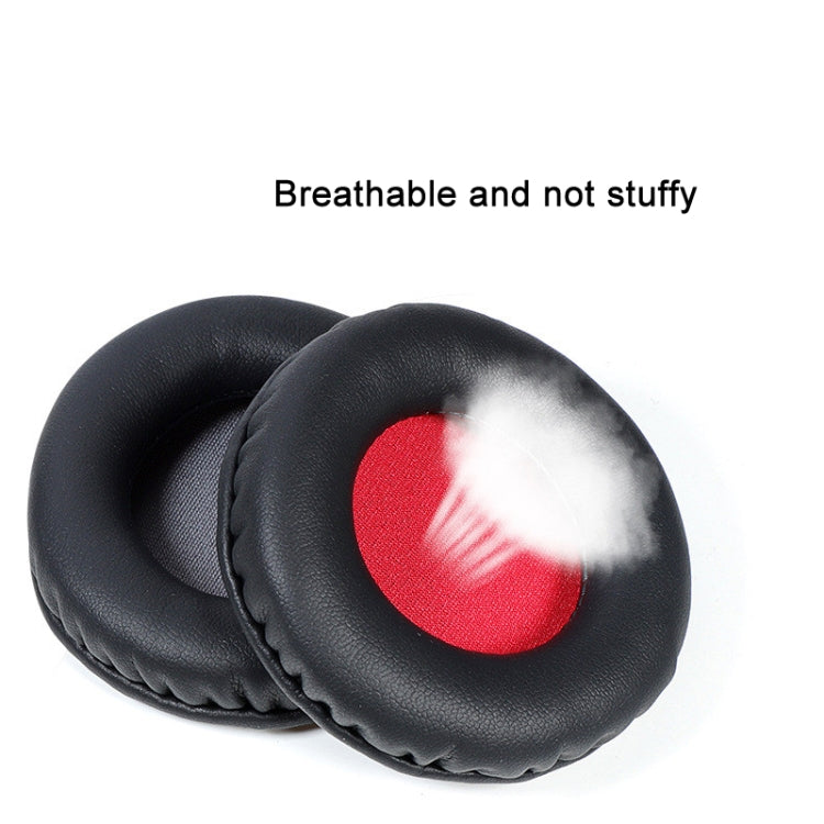 1 對 Audio-Technica ATH-S200BT 專用海綿耳機耳罩，黑灰色，白灰色，黑紅色，黑藍色