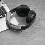 2 件裝 Audio-Technica ATH-SR30BT 專用蛋白皮耳機耳罩，黑色蛋白皮