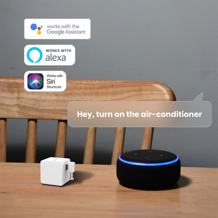 Fingerbot-01 藍牙智能多用途按鈕操控器，白色，黑色