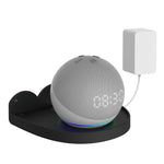 2 件套亞馬遜 Echo Dot 4 壁掛架，白色，黑色