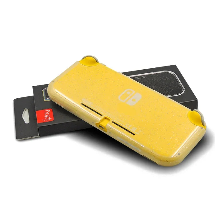 Iplay 遊戲手柄 TPU 透明水晶保護殼，適用於 Nintendo Switch Lite 主機，HBS-173