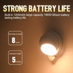 DMK-022PL LED充電自動樓梯夜燈，黃光，白光