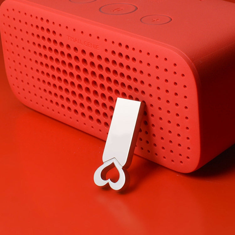 Zshqu2 心形 USB 2.0 高速金屬 USB 隨身碟，4GB、8GB、16GB、32GB、64GB、128GB