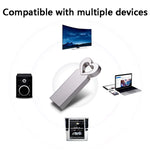 Zshqu2 心形 USB 2.0 高速金屬 USB 隨身碟，4GB、8GB、16GB、32GB、64GB、128GB