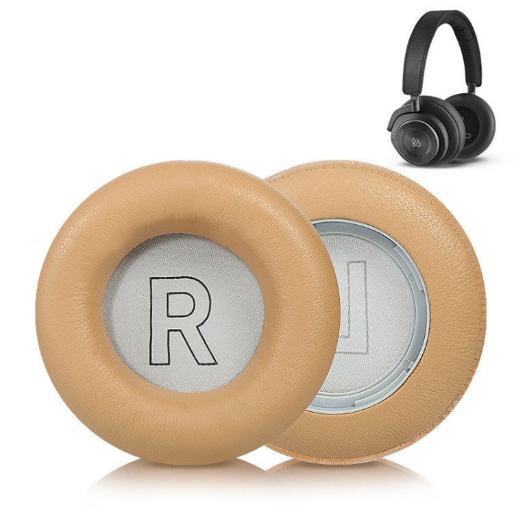 2 件裝 B&O BeoPlay H7 / H9 / H9i 專用真皮海綿耳罩，H7 / H9 / H9i（黑色），H7 / H9 / H9i（杏色）