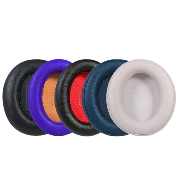 2pcs Protein Leather Sponge Earphone Cover For Anker Soundcore Life, Q10 (Black), Q10 (Black+Red), Q10 (Blue+Orange), Q20 (Black), Q30 (Black), Q30 (Dark Blue), Q30 (Light Pink), Q35 (Black), Q35 (Dark Blue), For Anker Soundcore Life Q35