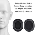 2 件裝 Audio-Technica ATH-M70X 專用蛋白皮耳罩/頭帶