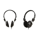 Soyto SY808MV 在線課程辦公電腦耳機，線長：1.6米，黑色3.5毫米，黑色6.5毫米