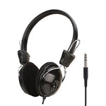 Soyto SY808MV 在線課程辦公電腦耳機，線長：1.6米，黑色3.5毫米，黑色6.5毫米