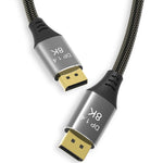 DP1.4 版本 8K DisplayPort 公對公電腦螢幕高清線，0.5m、1m、1.5m、2m、3m、5m、7m、10m