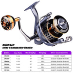 PROBEROS 金屬線杯釣魚輪旋轉輪，型號：DR2000、DR3000、DR4000、DR5000、DR6000、DR7000