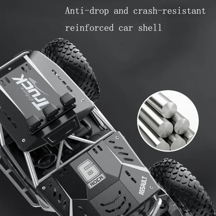 JZRC 合金遙控越野車充電遙控玩具車，適合兒童，小綠色、小藍色、中合金黑、中合金銀、大合金黑、大合金銀