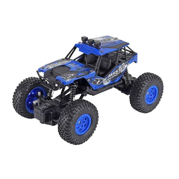 JZRC 合金遙控越野車充電遙控玩具車，適合兒童，小綠色、小藍色、中合金黑、中合金銀、大合金黑、大合金銀