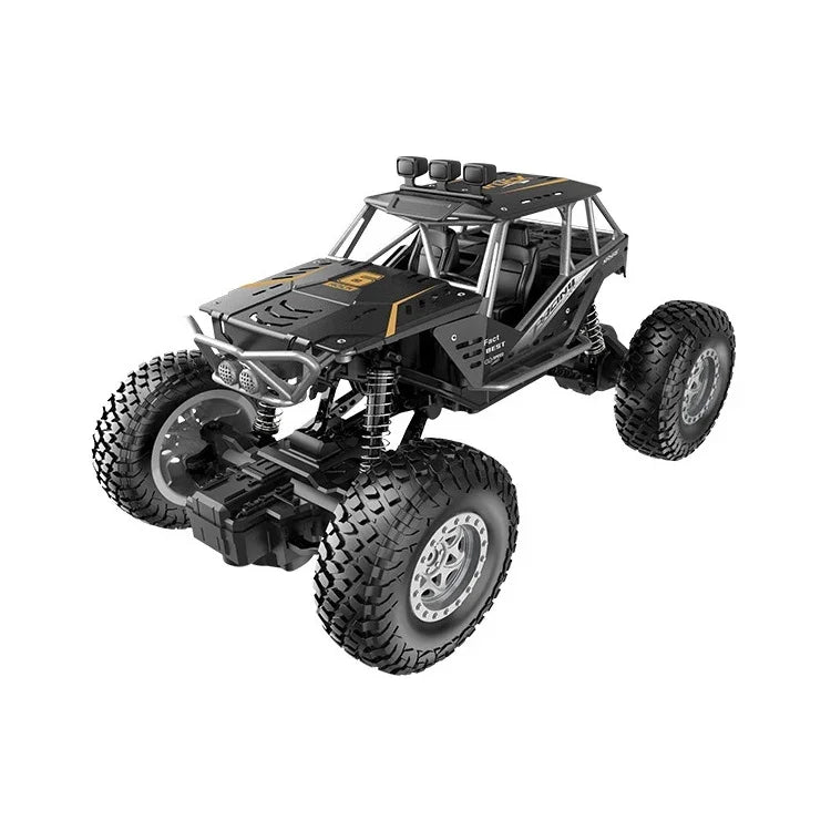 JZRC 合金遙控越野車充電遙控玩具車，適合兒童，小綠色、小藍色、中合金黑、中合金銀、大合金黑、大合金銀
