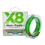NON-FADE X8 150m 8 碼 PE 釣線，號碼 0.8、1.0、1.2、1.5、2.0、3.0、4.0、5.0、6.0