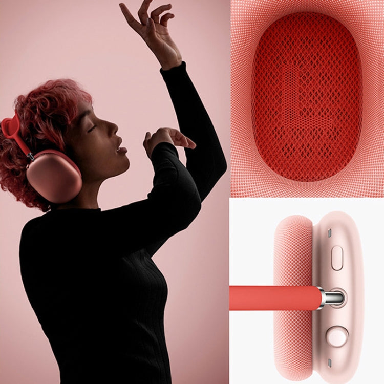 2 個泡棉耳墊耳罩，適用於 AirPods Max，蛋白皮淺灰色、蛋白皮藍色、蛋白皮粉色、蛋白皮綠色、網布深灰色、網布淺灰色、網布粉色