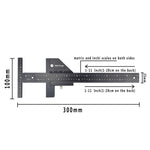 T072木工多功能鋁合金標記尺，T072