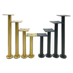 LH-TJ003 可調不鏽鋼圓管家具腳，高度：8cm、10cm、13cm、16cm、18cm、21cm、23cm、25cm、28cm、30cm、32cm、35cm