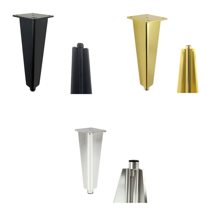 可調式全鋁家具支架腳，高度：8cm、10cm、12cm、15cm、18cm、20cm、23cm、25cm、27cm、30cm、33cm、35cm