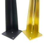 可調式全鋁家具支架腳，高度：8cm、10cm、12cm、15cm、18cm、20cm、23cm、25cm、27cm、30cm、33cm、35cm