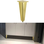 可調式全鋁家具支架腳，高度：8cm、10cm、12cm、15cm、18cm、20cm、23cm、25cm、27cm、30cm、33cm、35cm