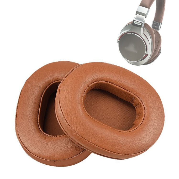2 個海綿耳罩，適用於 Audio-Technica ATH-M50 / M40 / M50X / MSR7，羊皮黑色、山羊皮棕色、羊皮卡其色、山羊皮黑色