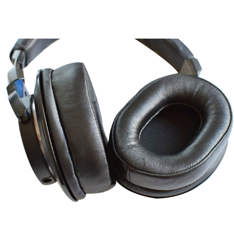 1 對耳機耳罩，適用於 Audio-Technica ATH-M50X/M30X/M40X/M20X，規格：黑色絨毛、棕色絨毛、黑色蛋白皮、棕色蛋白皮、黑色網布、黑色冰凝膠、棕色厚羊皮