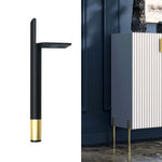 LH-D012-01 圓柱形金屬家具支撐腳，高度：13cm、15cm、18cm、20cm