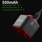 MEROCA XC02 智能光感剎車感應尾燈，緩衝安裝，管道安裝
