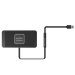 15W QI Car Wireless Charging Anti-Skid Pad, C1 30cm Cable