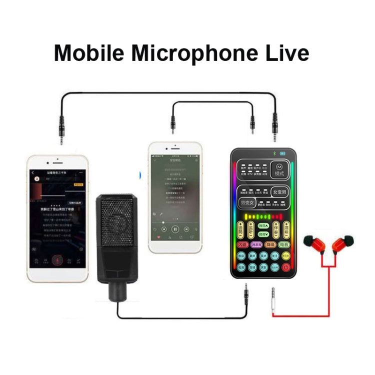 變聲器遊戲直播手機電腦聲卡，i9，i9 套裝，K9，K9 套裝