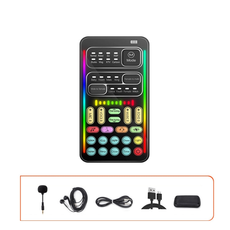 變聲器遊戲直播手機電腦聲卡，i9，i9 套裝，K9，K9 套裝