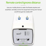 WD-01ADE WIFI園藝滴灌控制器，雙泵15盆，雙泵20盆