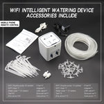 WD-01ADE WIFI園藝滴灌控制器，雙泵15盆，雙泵20盆