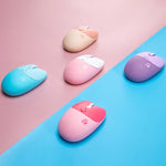 M3 3 Keys Cute Silent Laptop Wireless Mouse, Spec:, Wireless Version (Vitality Pink), Wireless Version (Milk Tea), Bluetooth Wireless Version (Milk Tea), Bluetooth Wireless Version (Pink), Bluetooth Wireless Version (Red)